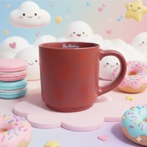 Tim Hortons Matte Snowflake Mug